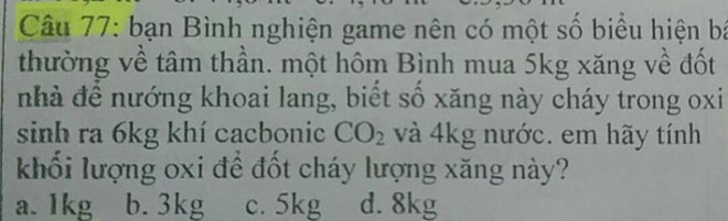Những đề bài bá đạo của giáo viên khiến học sinh muốn buông bỏ tất cả để tập trung làm bài-3