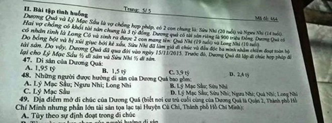 Những đề bài bá đạo của giáo viên khiến học sinh muốn buông bỏ tất cả để tập trung làm bài-5