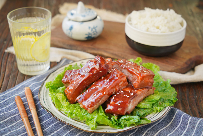 Cuối tuần đãi cả nhà bữa sườn nướng ngọt mềm thơm phức ai cũng nức nở khen ngon-5