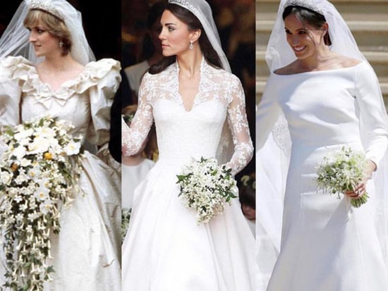 Chùm ảnh những chiếc váy cưới của các hoàng gia trên khắp thế giới