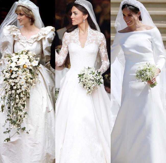 Đã tìm ra thiết kế váy cưới đẹp mong manh, đậm nét Hoàng gia mà vẫn giúp cô  dâu che đi phần bắp tay kém thon gọn