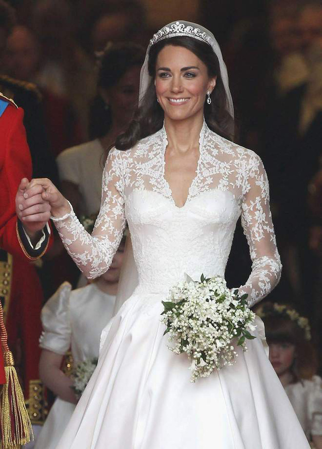 Chùm ảnh những chiếc váy cưới của các hoàng gia trên khắp thế giới-6