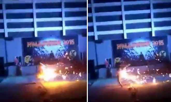 Nữ sinh bốc cháy khi tham gia lễ hội Halloween: Đại diện nhà trường nói gì?-1