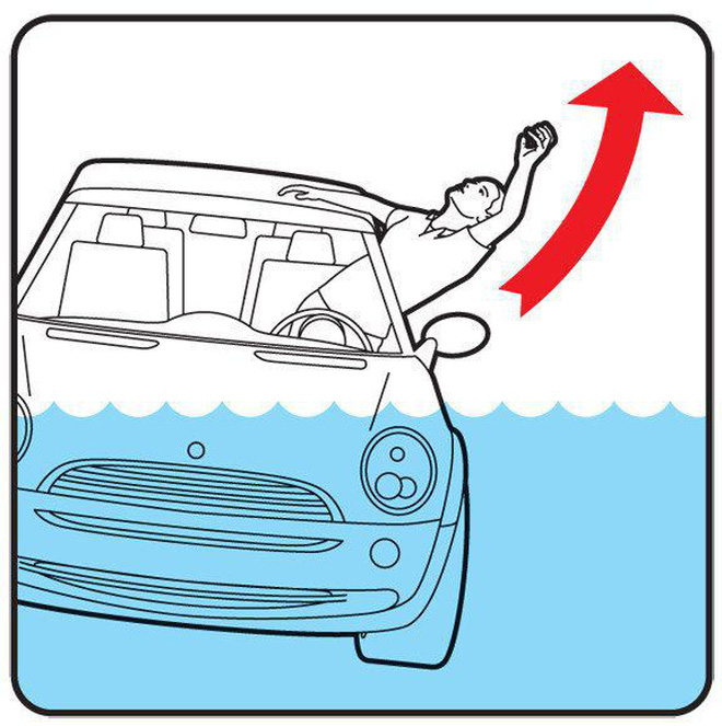 Bí kíp thoát khỏi ô tô khi chìm dưới nước - học ngay vì trên đời này chuyện gì cũng có thể xảy ra-4