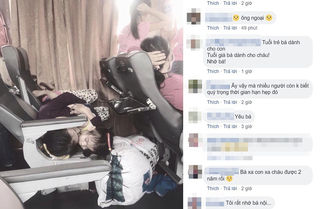 Bức ảnh 2 bà cháu ôm nhau ngủ trên chiếc giường lạ hút hàng nghìn like-2