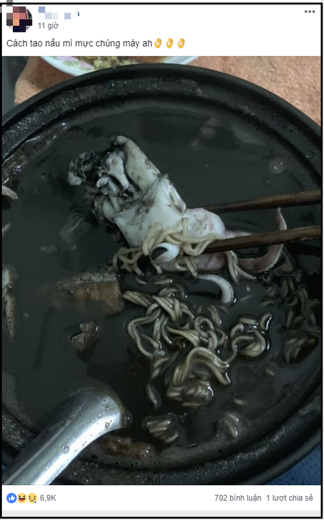 Bát mì xuyên bóng đêm của chàng trai khiến dân mạng cười bò, nhưng sau đó ai cũng tò mò hỏi điều này-1