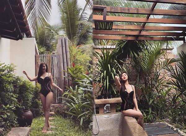 Nắm tay trai lạ, diện bikini, Minh Hằng khiến dân tình phát sốt vì vóc dáng không thể chuẩn hơn!-7