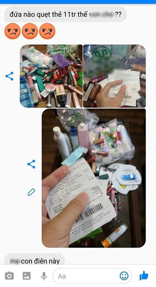 Vợ vui tay” cà thẻ mua 11 triệu tiền son, chồng xách valy bỏ nhà đi trong uất ức-1