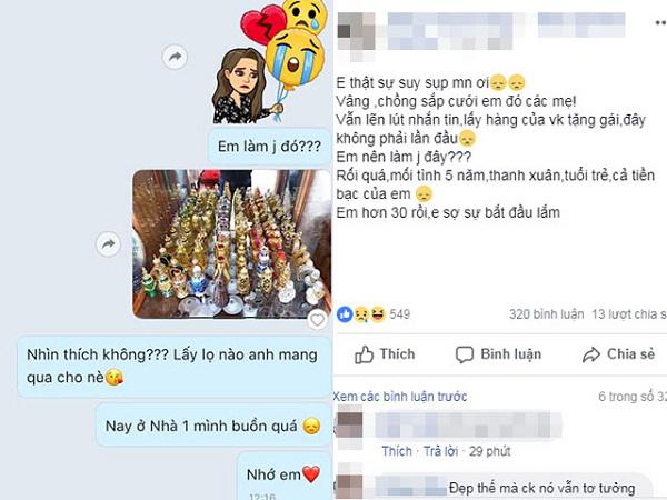 Uất nghẹn khi phát hiện chồng sắp cưới nhiều lần lén lấy hàng của vợ tặng cho bồ-1