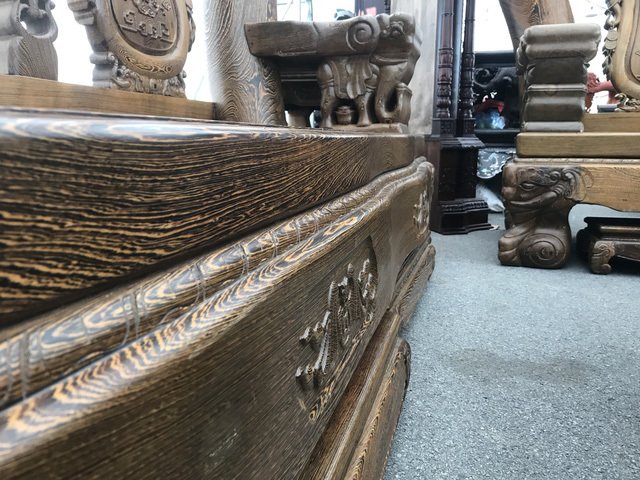 Bộ bàn ghế quốc voi bậc nhất Việt Nam: Làm mất 2 năm, giá 3 tỷ đồng-8