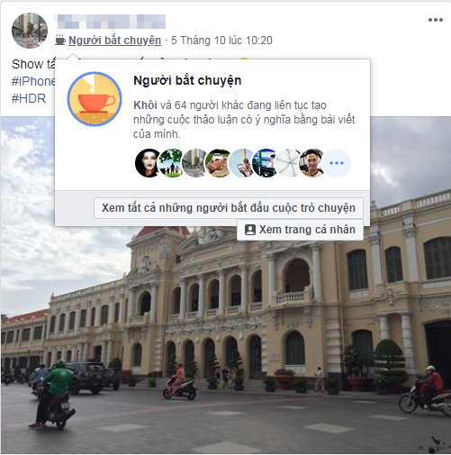 Người bắt chuyện” trên Facebook là gì?-1