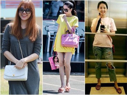 Loạt 'yêu nữ' showbiz Việt không tiếc tiền shopping nhưng lại luôn biến hàng hiệu thành hàng chợ kém sang