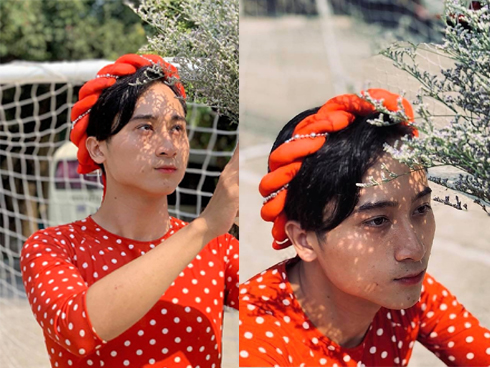 Mặc áo dài, quần đùi tạo dáng... chụp ảnh giữa Trường ĐH Sư phạm TP HCM!-2