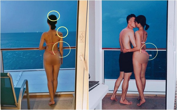 Không hổ danh nữ hoàng thị phi, Lưu Đê Li lại gây sóng gió vì ảnh khoe vòng 3 sexy bị nghi ngờ chỉnh sửa-5