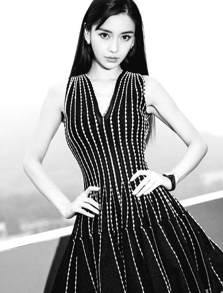 Gái một con” Angelababy khoe vẻ đẹp búp bê-10