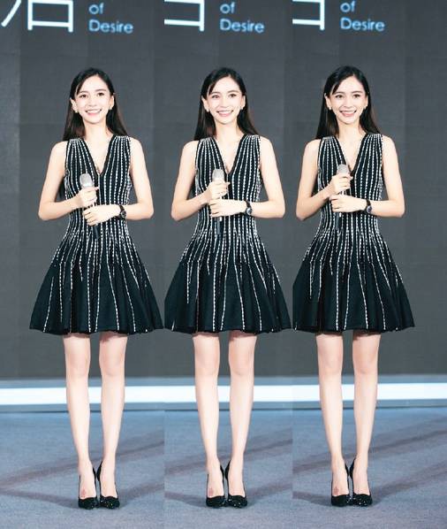 Gái một con” Angelababy khoe vẻ đẹp búp bê-12
