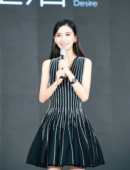 Gái một con” Angelababy khoe vẻ đẹp búp bê-2