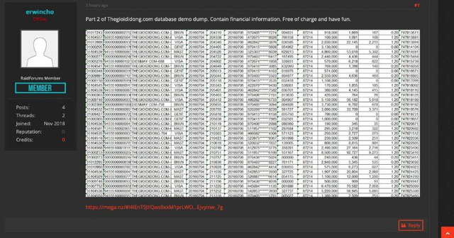 Thế Giới Di Động phủ nhận thông tin thẻ thanh toán của khách bị hack-1