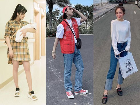 Ra viện sau sinh, Diệp Lâm Anh 'chất chơi' hết phần thiên hạ - Sơn Tùng M-TP chuyển sang phong cách shipper