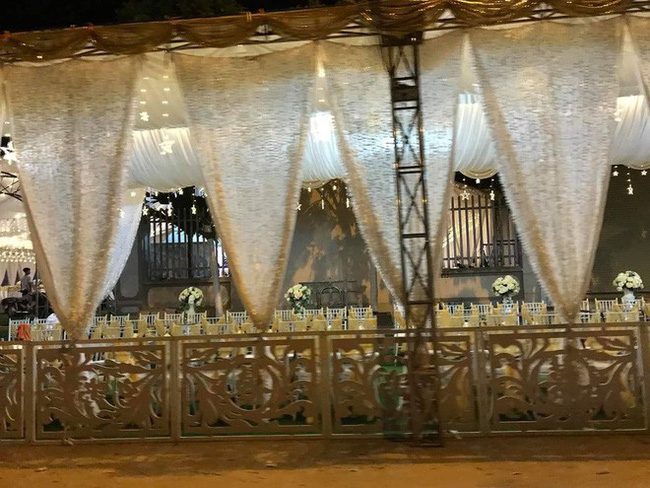 Xôn xao rạp cưới khủng được trang hoàng lộng lẫy trị giá hơn 800 triệu, dùng 100% hoa tươi ở Vĩnh Phúc-3