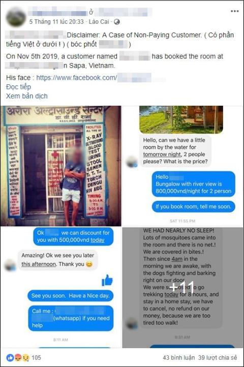 Khách Tây bùng tiền homestay: Thực hư chuyện chó sủa, muỗi đốt-1