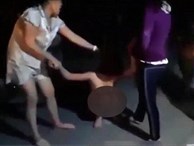 Xôn xao đoạn clip cô gái bị đánh ghen cắt tóc, lột quần áo kéo lê dọc đường ở Hải Phòng
