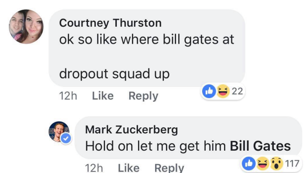 Ngạc nhiên chưa, Mark Zuckerberg vừa vào một nhóm chơi meme trên Facebook, lại còn comment dạo rất hăng nữa chứ-3