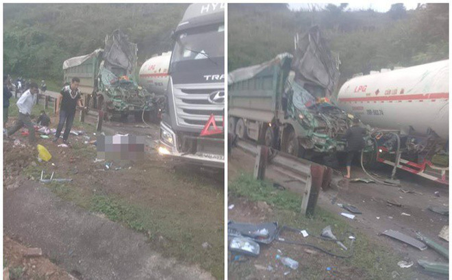 Hiện trường vụ tai nạn nghiêm trọng ở Hòa Bình khiến người đi đường ám ảnh-1