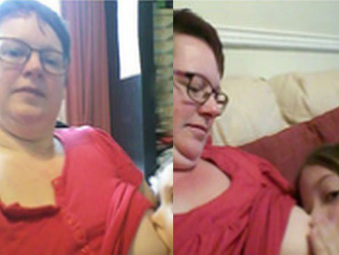 Cho con 1 tháng rưỡi bú rồi ngủ quên, mẹ tỉnh dậy thấy cảnh tượng ám ảnh cả đời-2