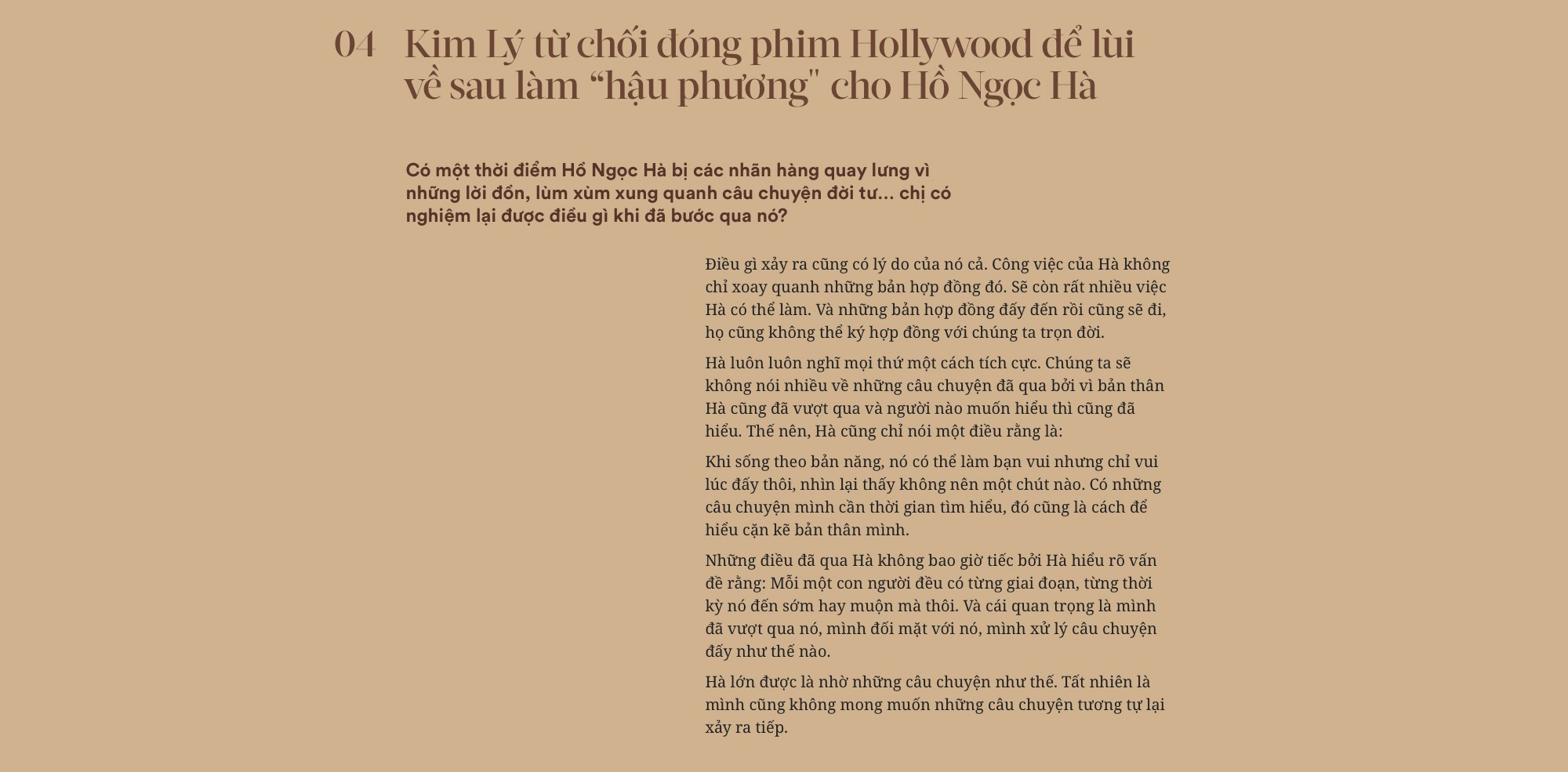 Hồ Ngọc Hà: Không bao giờ làm điều gì để những người phụ nữ khác phải đau lòng giống như lời đồn-12