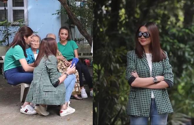 Là siêu mẫu đắt giá nhất Vbiz nhưng Thanh Hằng vẫn diện đi diện lại món đồ bình dân này-2