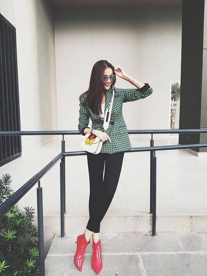 Là siêu mẫu đắt giá nhất Vbiz nhưng Thanh Hằng vẫn diện đi diện lại món đồ bình dân này-3