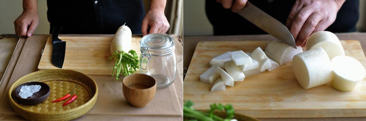 4 bước đơn giản làm củ cải muối chua ngọt ăn với gì cũng ngon-2