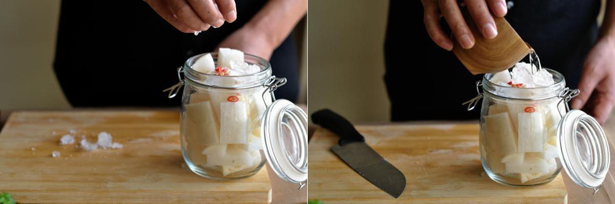 4 bước đơn giản làm củ cải muối chua ngọt ăn với gì cũng ngon-5