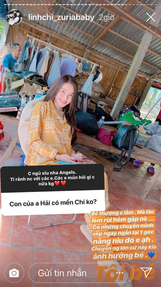 Sau gần 2 năm công khai tình cảm, Linh Chi lần đầu nói về mối quan hệ với con gái riêng của Lâm Vinh Hải-1