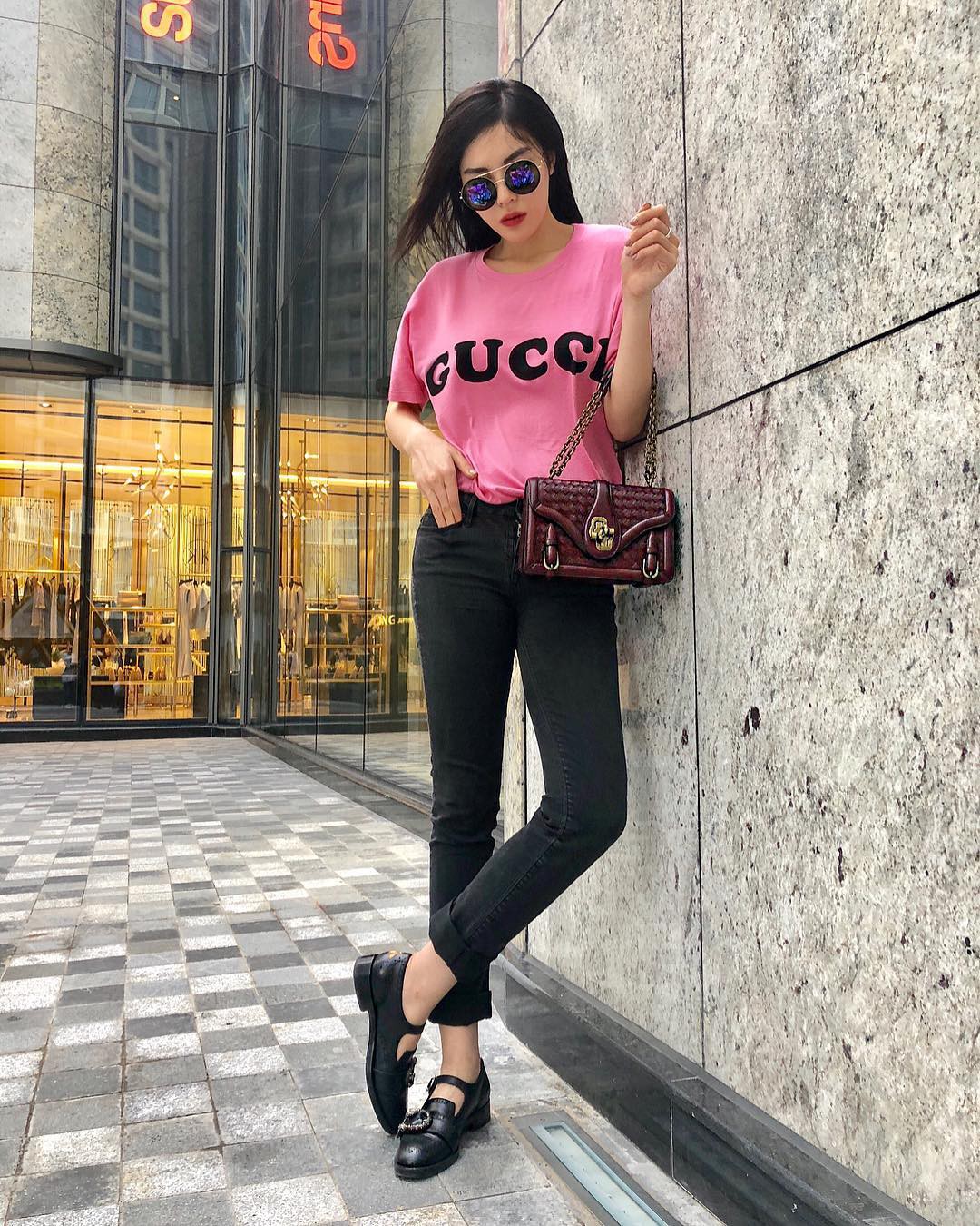 Ngắm Kỳ Duyên diện set đồ này mới thấy sơ vin chính là chiêu hack” dáng đỉnh nhất, kể cả khi bạn cao trên 1m70-4