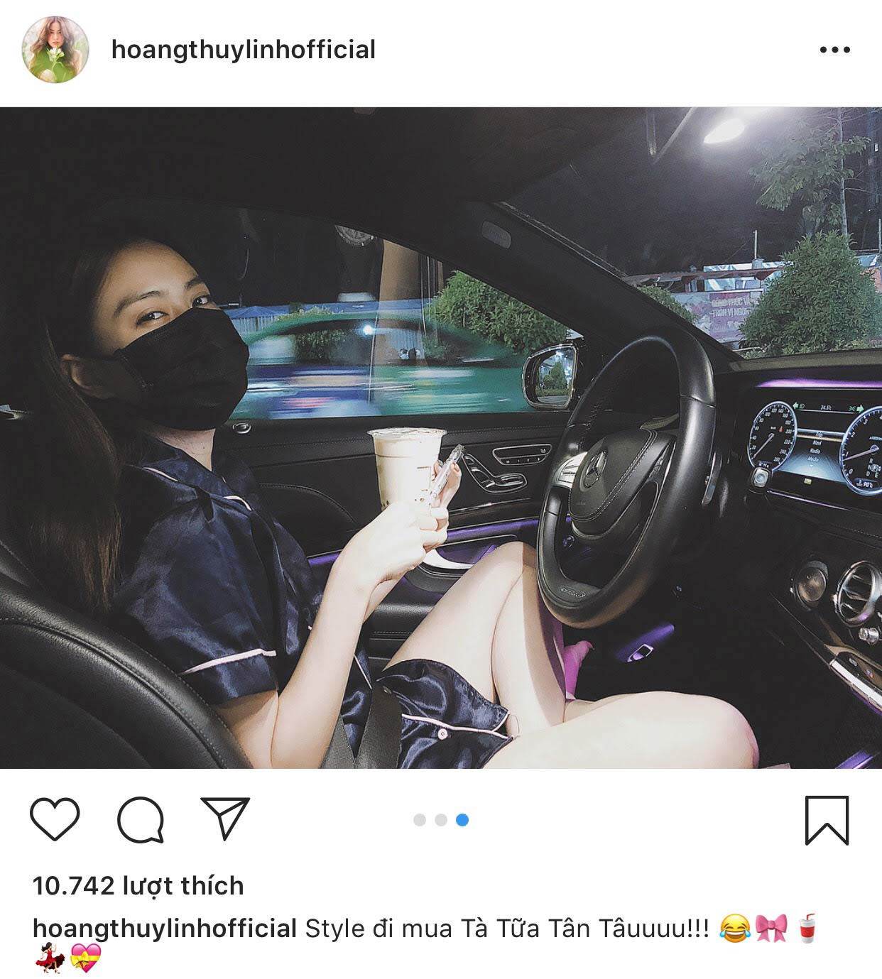 Hiếm ai diện cả đồ ngủ ra phố mà tự tin như Kỳ Duyên, Hoàng Thùy Linh-6