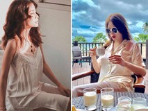 Hiếm ai diện cả đồ ngủ ra phố mà tự tin như Kỳ Duyên, Hoàng Thùy Linh Hiếm ai diện cả đồ ngủ ra phố mà tự tin như Kỳ Duyên, Hoàng Thùy Linh