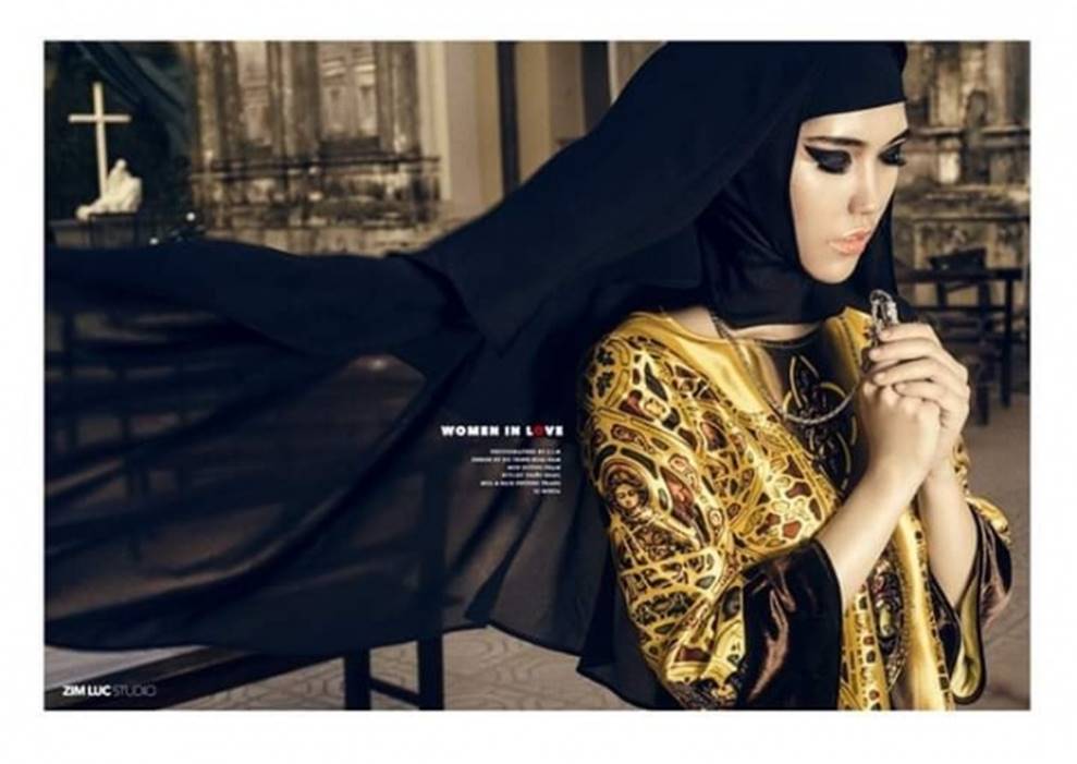 Diễn viên Minh Tiệp khoe loạt ảnh độc và đẹp của bà xã trên báo nước ngoài-1