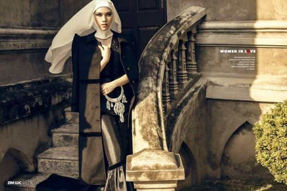 Diễn viên Minh Tiệp khoe loạt ảnh độc và đẹp của bà xã trên báo nước ngoài-2