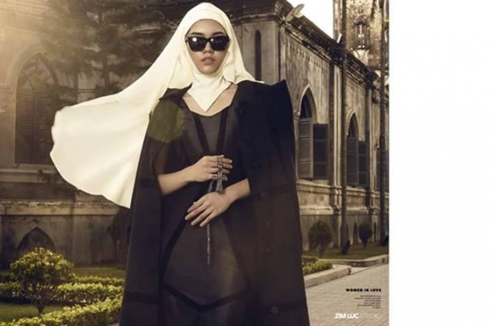 Diễn viên Minh Tiệp khoe loạt ảnh độc và đẹp của bà xã trên báo nước ngoài-4