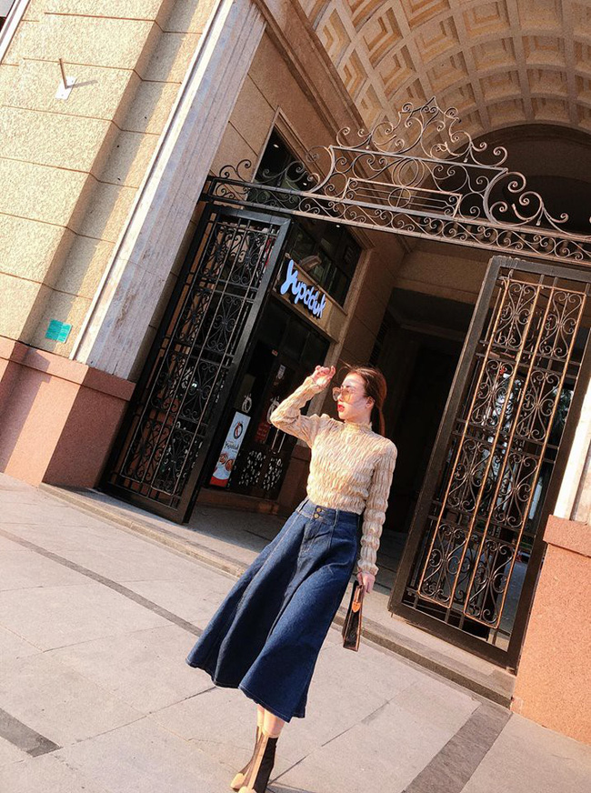 Loạt mẹ bỉm sửa lên đồ cực chất, có khi giới trẻ bây giờ còn phải... chạy dài-15