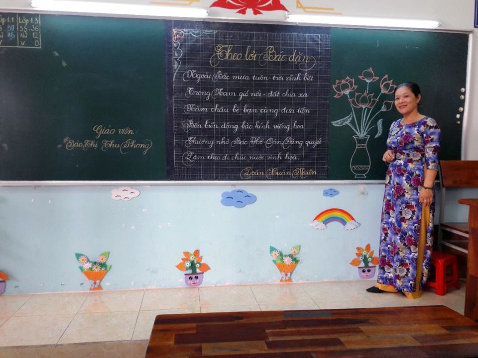 Những bài thi viết chữ đẹp của các cô giáo Vũng Tàu-10