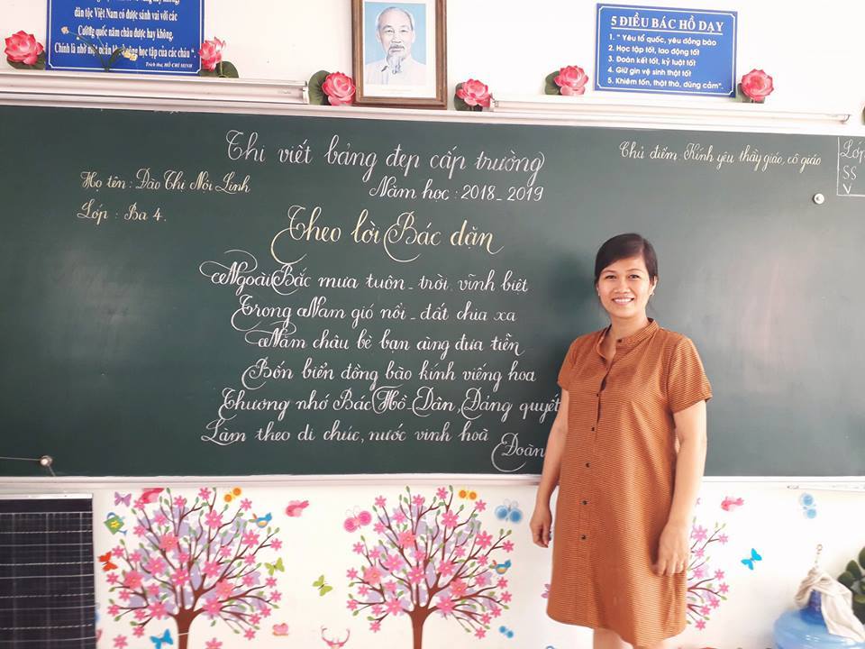 Những bài thi viết chữ đẹp của các cô giáo Vũng Tàu-11