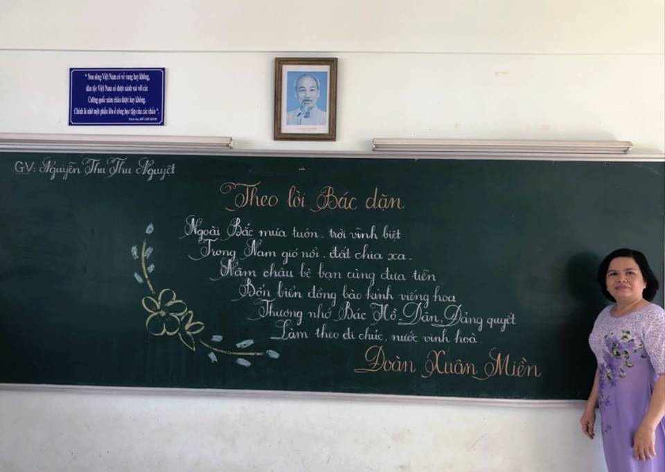 Những bài thi viết chữ đẹp của các cô giáo Vũng Tàu-12