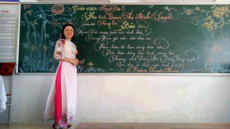 Những bài thi viết chữ đẹp của các cô giáo Vũng Tàu-4