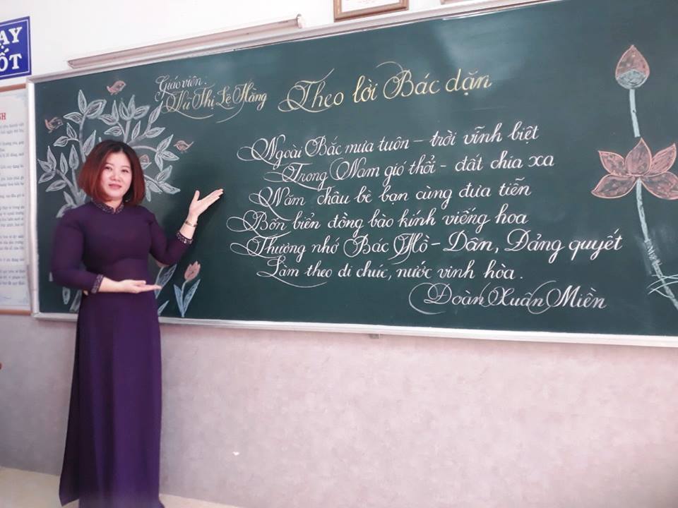 Những bài thi viết chữ đẹp của các cô giáo Vũng Tàu-5