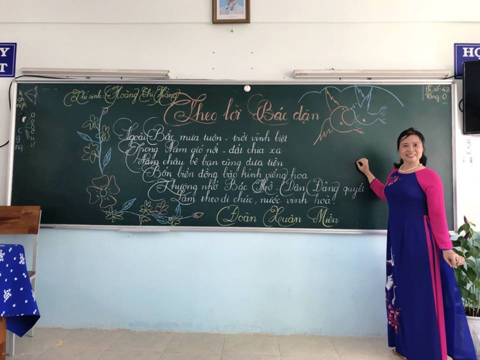 Những bài thi viết chữ đẹp của các cô giáo Vũng Tàu-14