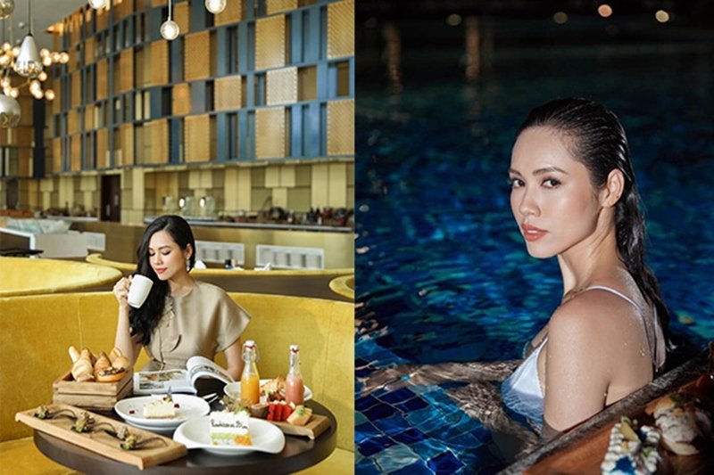 Dân mạng xôn xao khi vòng 1 của Kỳ Duyên ngày càng nở nang-2