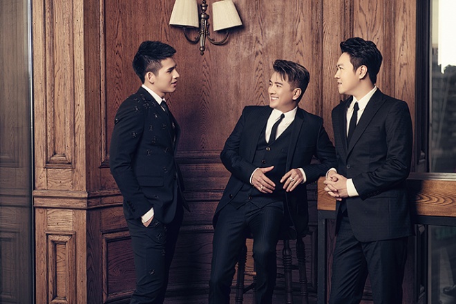 Quốc Thiên tự tin khoe vẻ đẹp chuẩn soái ca” bên Đàm Vĩnh Hưng, Lê Hiếu-3